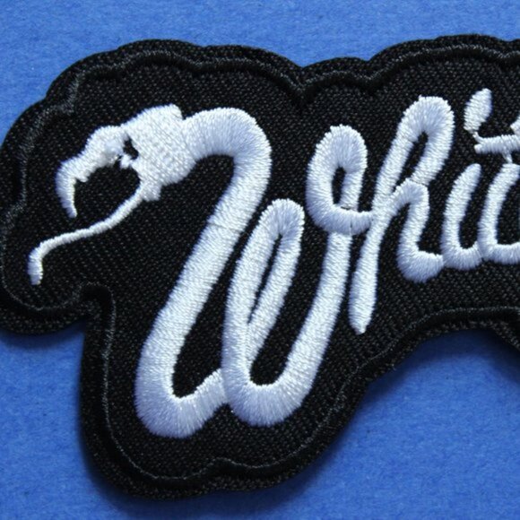 🎸 Whitesnake Iron-On Patch – Black / White (4.8” x 2.5”) - Picture 3 of 7